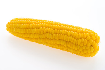 Corn isolated on white background