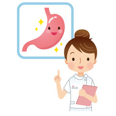 医者　健康　胃