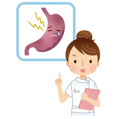 医者　健康　胃