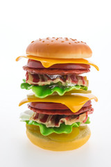 hamburger isolated