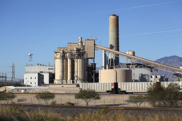 Obraz premium Electric Power Plant