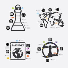 maritime trucking infographic