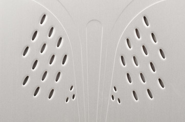 Holes on the bottom of an iron