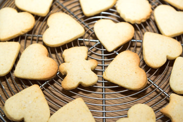 Cooking christmas cookies