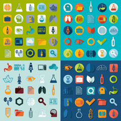 Set of medical icons