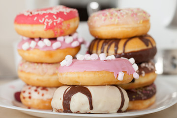 colorful donuts