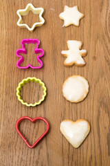 Cooking christmas cookies