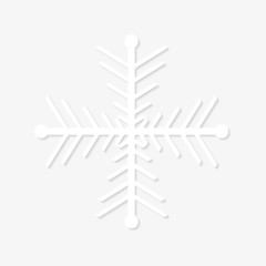 vector abstract snowflakes
