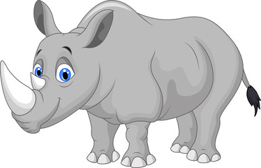 Cartoon rhino © tigatelu