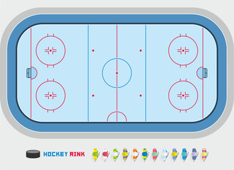 Hockey rink