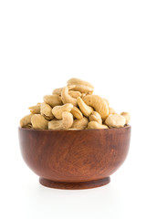 cashew bowl isolated