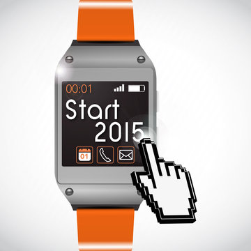montre connect&eacute;e : start 2015