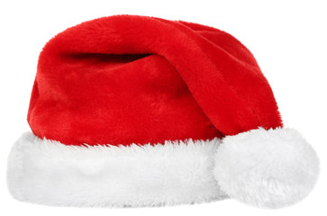 Santa hat isolated on white