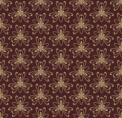 Orient Seamless  Pattern. Abstract Background