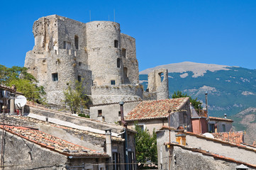Alleyway. Morano Calabro. Calabria. Italy.