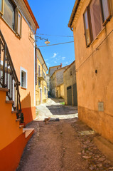 Alleyway. Morano Calabro. Calabria. Italy.