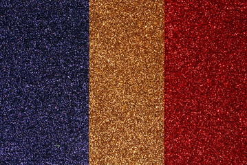 Fototapeta premium glitter flag