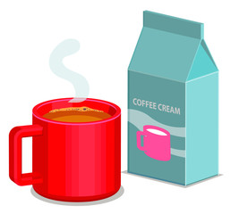 Coffee and creamer image