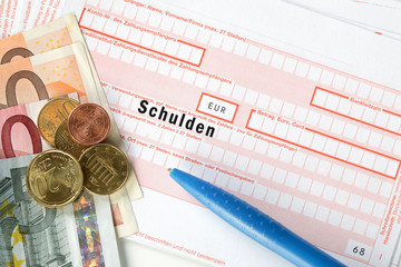 Überweisung mit dem Wort 