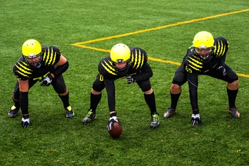 Kussenhoes Men playing american football © rh2010