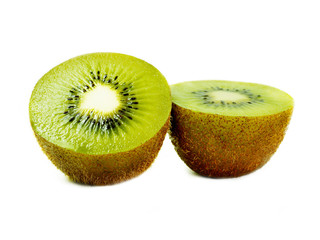 Fototapeta na wymiar kiwi fruit isolated on white background 