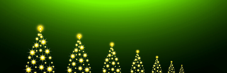 Creative Christmas trees background .