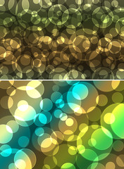 abstract bokeh background