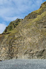 Basalt formations near Vik in southern Iceland