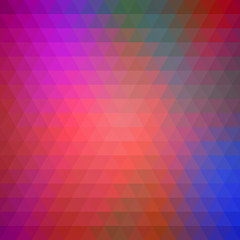 Abstract Triangular Multicolored Background
