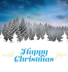 Fototapeta premium Christmas greeting card