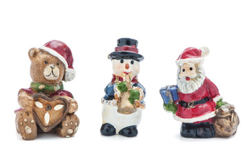 Drei Weihnachtsfiguren