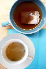 coffee and tea