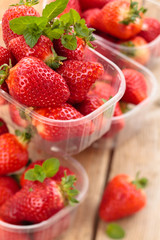 Fototapeta na wymiar Fresh strawberries.