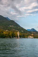Fototapeta premium Castle, Garda Lake, Italy