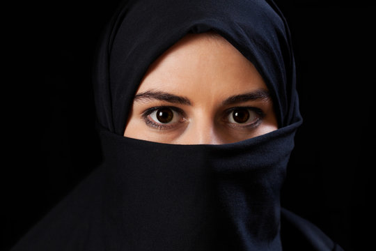 Portrait of muslim woman