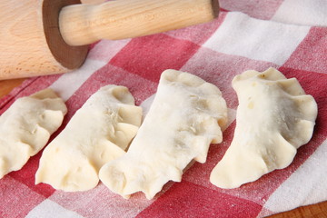 hand made dumplings