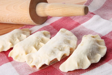hand made dumplings
