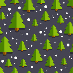 ChristmasTreePatternBackgroundBlack02