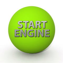 power circular icon on white background