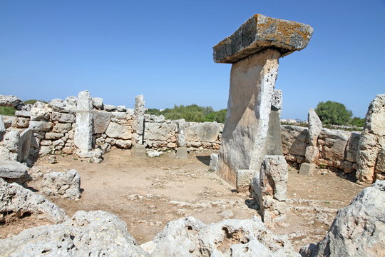 Prehistoric settlement of Trepuco, Es Castell, Minorca, Spain