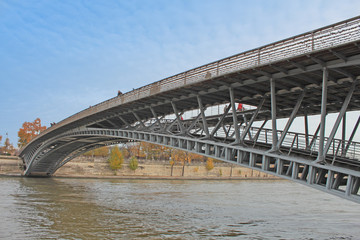 Paris passerelle Léopold Sédar Senghor