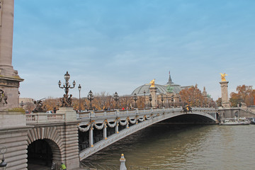 Naklejka premium Paris pont Alexandre III