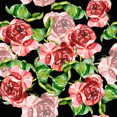 Roses seamless pattern - 73852016