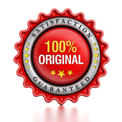 100 percent original label