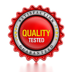Quality tested label