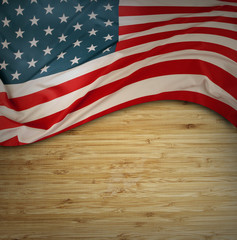 Obraz premium American flag