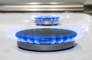 fire burning gas burner household gas ovens