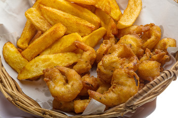 Seafood basket