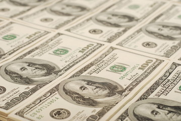 Dollar bank note money background