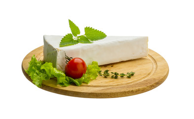 Brie cheese with thyme
